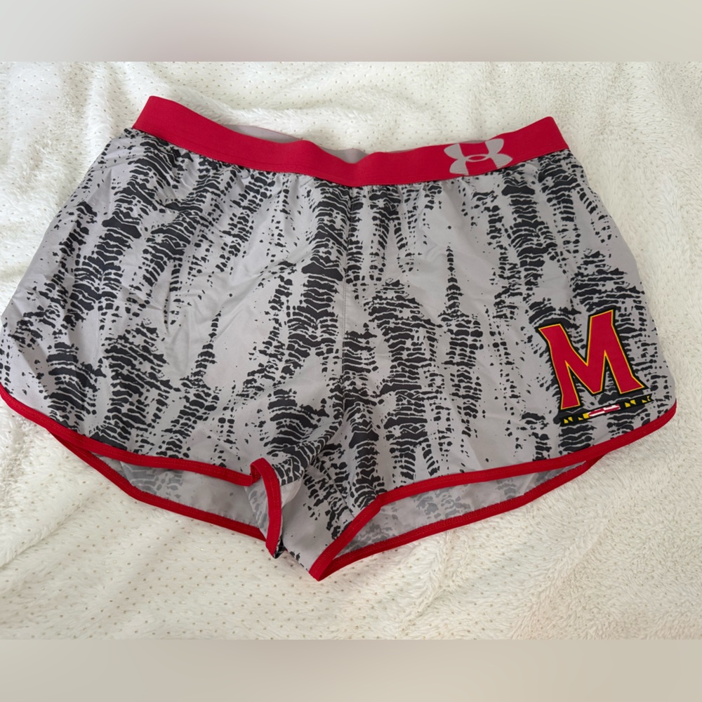 Under Armour Women’s Large Maryland College Terps Shorts - All Season Gear